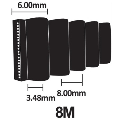 1600-8M-30 Metric Timing Belt