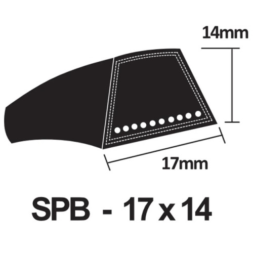 SPB1260 Wedge Belt