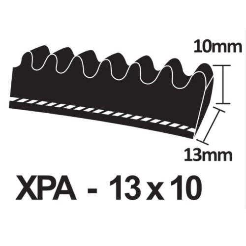 XPA1000 Cogged Wedge Belt XPA1000 Cogged Wedge Belt