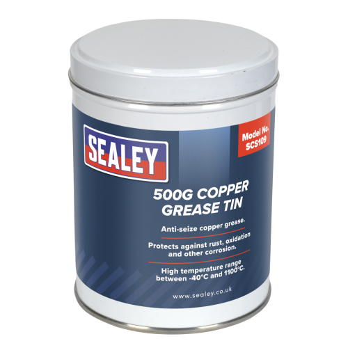 SCS109 - 500g Copper Grease Tin