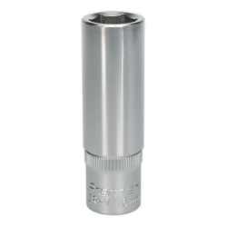 S1216D - 16mm 1/2"Sq Drive WallDrive Socket S1216D - 16mm 1/2"Sq Drive WallDrive Socket