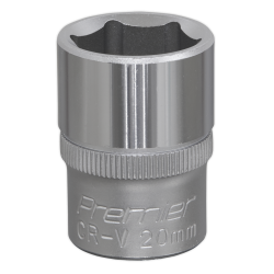 S1220 - 20mm 1/2"Sq Drive WallDrive Socket S1220 - 20mm 1/2"Sq Drive WallDrive Socket