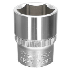 S1222 - 22mm 1/2"Sq Drive WallDrive Socket S1222 - 22mm 1/2"Sq Drive WallDrive Socket
