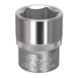 S1223 - 23mm 1/2"Sq Drive WallDrive Socket S1223 - 23mm 1/2"Sq Drive WallDrive Socket