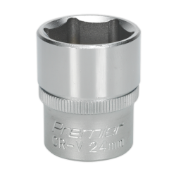 S1224 - 24mm 1/2"Sq Drive WallDrive Socket