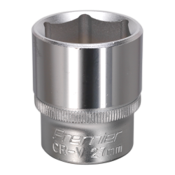 S1227 - 27mm 1/2"Sq Drive WallDrive Socket