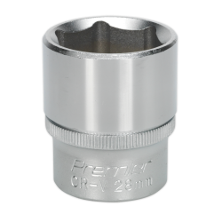 S1228 - 28mm 1/2"Sq Drive WallDrive Socket
