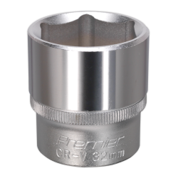 S1232 - 32mm 1/2"Sq Drive WallDrive Socket