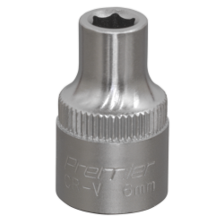 S3806 - 6mm 3/8"Sq Drive WallDrive Socket