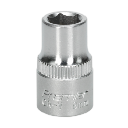 S3809 - 9mm 3/8"Sq Drive WallDrive Socket