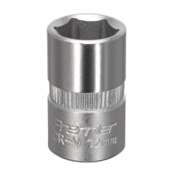 S3812 - 12mm 3/8"Sq Drive WallDrive Socket