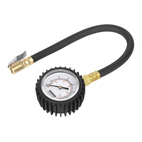 TST-PG6 - Tyre Pressure Gauge with Clip-On Connector