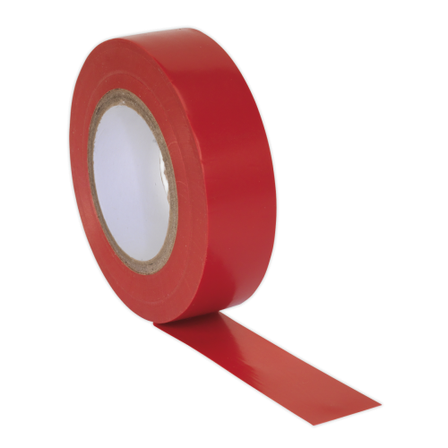 ITRED10 - 19mm x 20m Red PVC Insulating Tape - Pack of 10