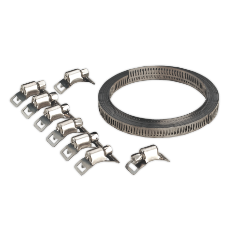 JC97 - Self-Build Hose Clip Set 8mm Band Width