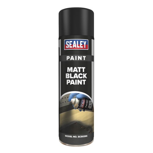 SCS026S - 500ml Black Matt Paint