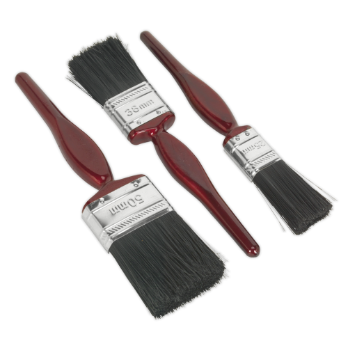 SPBS3 - 3pc Pure Bristle Paint Brush Set