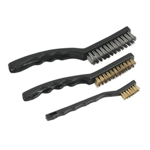 AK9801 - 3pc Auto Engineer’s Wire Brush Set