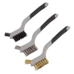 WB100 - 3pc Miniature Wire Brush Set