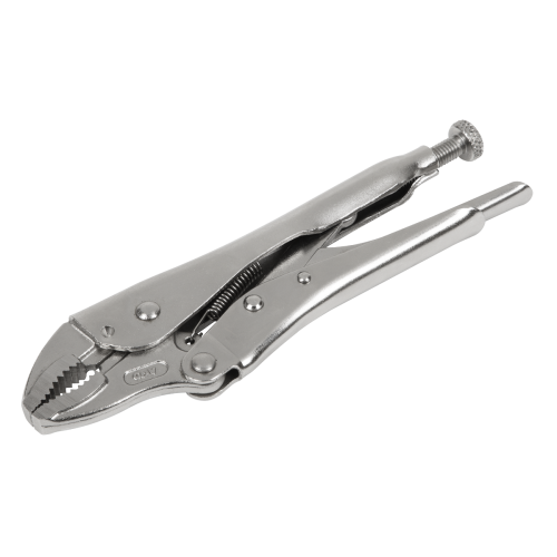 AK6820 - 185mm Locking Pliers Curved Jaws 0-38mm Capacity