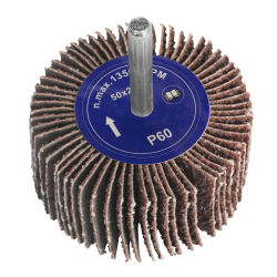 FW502560 - 50 x 25mm 6mm Shaft Abrasive Flap Wheel 60Grit