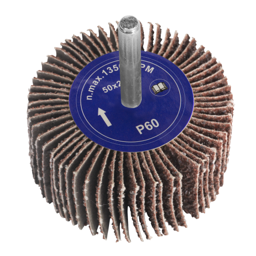 FW502560 - 50 x 25mm 6mm Shaft Abrasive Flap Wheel 60Grit