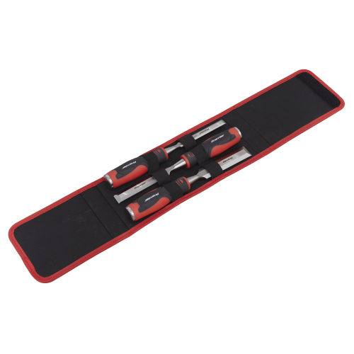 AK9238 - 3pc Hammer-Thru Wood Chisel Set