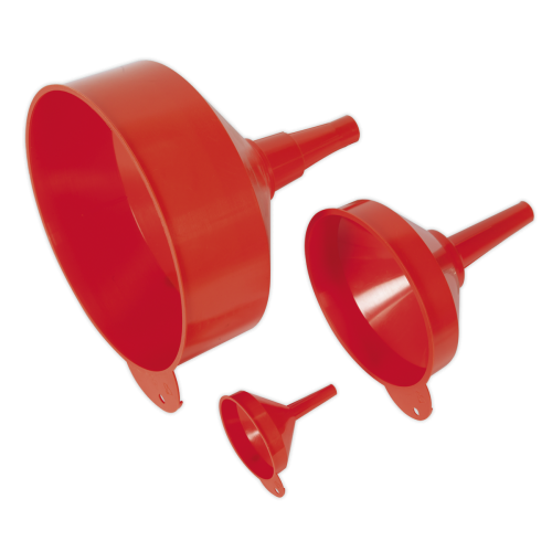 F98 - 3pc Fixed Spout Funnel Set